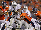 Raiders vs. Broncos, Tuesday, September 13, 2011