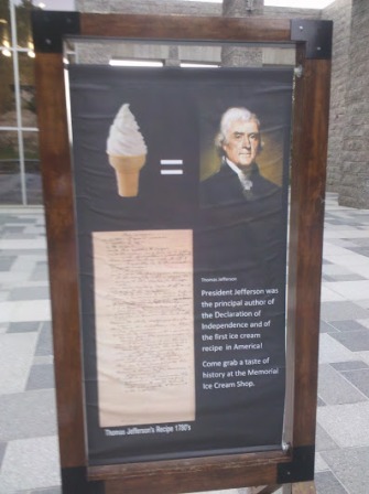 Ice Cream = Jefferson?