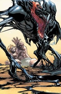 Flash losing the Symbiote 